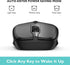 Ergonomic Bluetooth Mouse and Mouse Pad for Laptop, Silent with 3-Levels DPI, USB Nano Receiver for Android PC Notebook