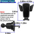 YoRise 360 Car Phone Holder Mount for Air Vent, Universal Rotation Auto Air Vent Cell Phone Holder with Wider Clamp
