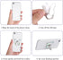 cobee 3 360Rotation Pcs Butterfly Cell Phone Ring Stand Holder, Cute Butterfly Pattern Painted Metal Finger Stand