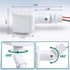 treewell 2 Pack 240-Degree LUX(5-300) 60 3 Replacement Motion Sensor, Adjustable & Time & Detection Sensitivity Up