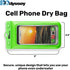 Waterproof Phone Case with Lanyard, Excellent Protection Floats in Water, Green