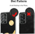 Unov Case for Samsung Galaxy A23 5G, Clear Soft TPU Shock Absorption Slim Embossed Pattern Back Cover (6.5 inches)