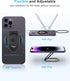 ?2024 Upgraded? Mag Safe Phone Ring Holder, Adjustable Magnetic Kickstand Compatible with iPhone 15 & 14 Series