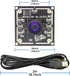 Sevilinlu 3PCS OV9732, 100 1MP 1280x720 Win7/8/10/MAC USB Camera Module Degree Without Deformity, Free Driver
