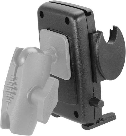 ARKON Mounts 4-Hole AMPS to 38mm (1.5") Ball Adapter, DUAL-T Compatible Phone Mount