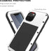 Bpowe Super Shockproof Case for iPhone 11 - Heavy Duty Sturdy Protector Cover, Gorilla Glass Armor (White)