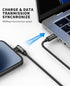 USB C to Lightning Cable for iPhone, 2Pack 6FT Right Angle 90 Degree Charging Cable for iPhone 14/13/12/11/XS/XR
