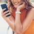 Bands Compatible with Garmin Vivoactive 4S/Venu 2S/Venu 3S, 18mm Quick Release Soft Silicone Strap