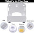 Gmailmall Cable Box Wall Mounting Modem for Most Small Narrow Devices Apple TV, Amazon Fire TV, Cable Box, Mini PC, Mac