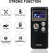 HoTiyan 64GB MP3 Digital Voice Recorder Audio Recording - Audio Recorder with Playback Voice Activated Recorder