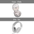 Mchoi Hard Carrying Case for Logitech Zone Vibe 100/125 Wireless Headphones, Waterproof Grey Travel Protective Case
