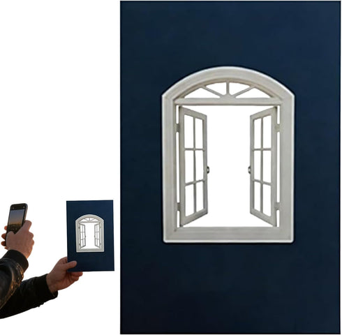 Generic Window Frame Photo Prop - Reusable Outdoor Picture Framing Viewfinder,Travel Window Frame Photo Props |