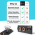 Dual 15W 3 in 1 Apple Charging Station, Foldable Fast Charger for iPhone, Watch, AirPods, Compatible with iPhone