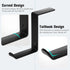 Headphone Holder for Monitor, Premium Metal Headset Stand, 3M Sticky Hanger Hooks Hold 10Lbs, Mount for Airpods Max and
