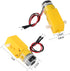 4PCS 3V-6V Dorhea DC Electric Gear TT Motor DC Prewired Gear Motor Dual Shaft Intelligent Car Chassis for DIY Smart Car