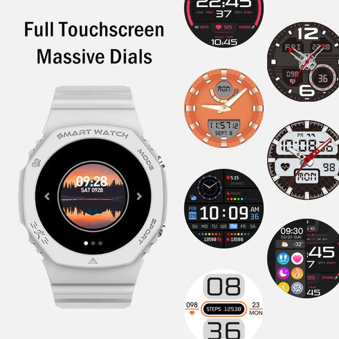 Smart Watches for Men Women, 100+ Sport Modes, Make/Answer Calls, Message Reminder, Fitness Tracker for Android and iOS