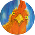 Cute Funny Chicken Lady Design Gift for Moms of Flocks, PopSockets PopGrip for Phones & Tablets