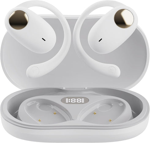 2024 True Wireless Bluetooth Earbuds in-Ear Headphones with Charging Case for Apple & Android, Stereo Sound - Model 11