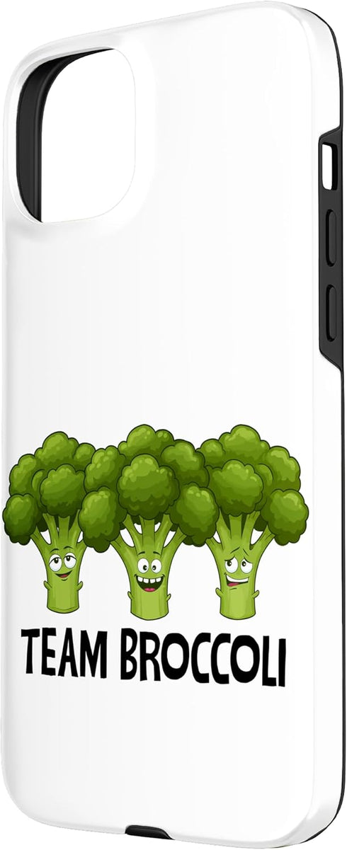 Funny Healthy Food Broccoli Outfit 15 Team Broccoli Funny Vegetable Broccoli Case for iPhone Plus