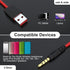 Alitutumao USB 3.5mm Cable Wire - Solo Wireless Headphones Charger Cord Compatible with Beats by Dr Dre