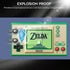 Orzero (4 Pack) Tempered Glass Screen Protector for GAME & Watch The Legend of Zelda/Super Mario Bros, Anti-Scratch
