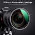 K&F Concept 49mm Variable ND Lens Filter ND8-ND128 (3-7 Stop), Waterproof VND Filter with Multi-Coatings