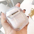 UnnFiko Bling Quicksand Case for AirPods 1/2, Cute Sparkle Liquid Protective Cover with Keychain (Silver Pink)