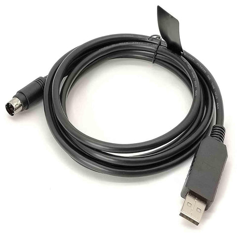 USB RS232 to Mini Din 6Pin Male Cable, 1.8 Meter