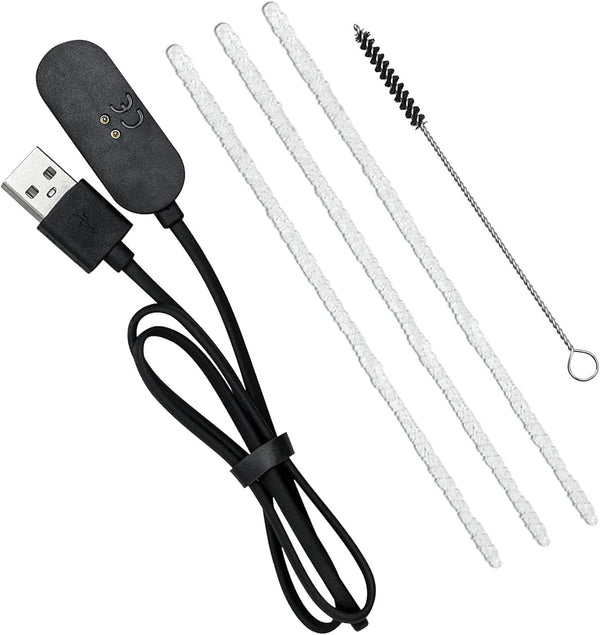 USB Charger Cable, Charging Dock Replacement Accessories Pipe Cleaners Hard Bristle and