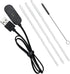 USB Charger Cable, Charging Dock Replacement Accessories Pipe Cleaners Hard Bristle and
