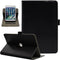 Universal 8 Inch Tablet Case, 7 Inch Rotating Cover for 7-8 Inch Android Tablet, Dluggs 360 Degree Stand Case, Black