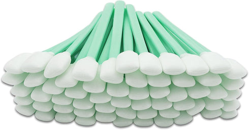 Brvlsoc 50PCS Foam Cleaning Swabs Anti-Static Lint-Free Applicators for Printers, Cameras, Optical Lenses