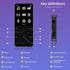 Tengsen Mp3 5.3, Mp3 128GB, (Black,64GB) Player with Bluetooth Portable Digital Music Player with Speaker, FM Radio