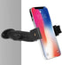 Peastrex Phone Wall Mount Holder Stand Ball Head Long Arm Drill Base 360 Degree for 3.5 to 7 in Cellphone, iPhone 14 13, Samsung Galaxy/Nexus/HTC/LG Etc, for Home Truck Car GPS LED Camera