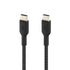 Belkin BoostCharge Braided USB-C to USB-C Cable (2M/6.6ft) for iPhone 15, iPhone 15 Pro, iPhone 15 Pro Max, iPhone 15