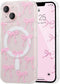 UEEBAI Magnetic for iPhone 15 Case, Bow Case Compatible with MagSafe, Wireless Slim