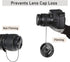 QQM 6 Pcs Lens Cap Keeper Cord, Camera Lens Cap Leash for DSLR & Mirrorless Lenses - Lens Cap Tether/Lens Holder