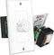 TNP Wall Mount Plate Volume Control Knob - 100W Flush in Wall Volume Control for Speakers, Audio Compatibility