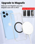 10 PCS Ultra-Thin Magsafe Sticker for MagSafe Ring, Compatible with iPhone 15 Pro Max, 15/14/13/12 Series, Black