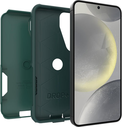 OtterBox S24 Commuter Samsung Galaxy Series Case - GET Your Greens, Slim & Tough, Pocket-Friendly, with Port Protection