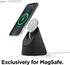 elago MS1 Charging Stand - Premium Silicone Stand Compatible with MagSafe Charger for iPhone 16/15/14/13/12 Series