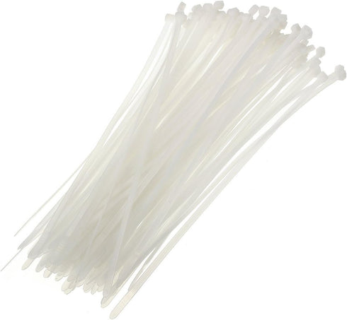Star 8 inches 30 lb Test Heavy Duty Nylon Cable Ties,100 PCS Zip