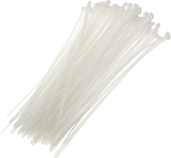 Star 8 inches 30 lb Test Heavy Duty Nylon Cable Ties,100 PCS Zip