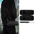 co2CREA Hard Travel Case for JBL Flip 6 FLIP 5 Waterproof Portable Bluetooth Speaker (Black Case + Inside Black)