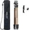 KINGJOY 71" Camera Tripod, Lightweight Travel Tripod with Wireless Remote, Cold Shoe Phone