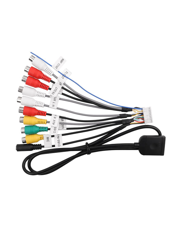 20Pin Android Car Stereo RCA Wiring Harness Adapter with 4G SIM Card
