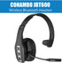 Trucker Bluetooth Headset V5.1, CVC8.0 Noise Cancelling, 35Hrs HD Talktime Wireless Headset for Drivers