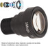 Cyrank 50mm 5MP M12 Single Board Lens HD Interface Aluminum Alloy HD Single Board Lens for CCTV Security Web Camera