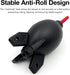 Brvlsoc Rocket-Style Rubber Air Blower Dust Cleaner for DSLR Camera, Lens, and Keyboard Red Duster