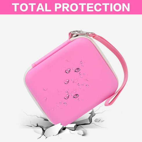 PAIYULE Kid Camera Case - Compatible with Instant Camera for Kids, Storage Holder Bag for Girls Toddler Camera (Light